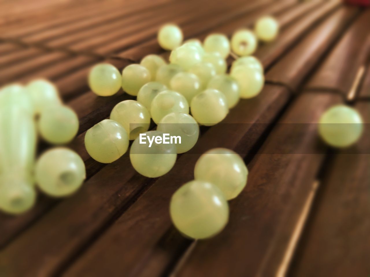 CLOSE-UP OF CANDIES ON TABLE