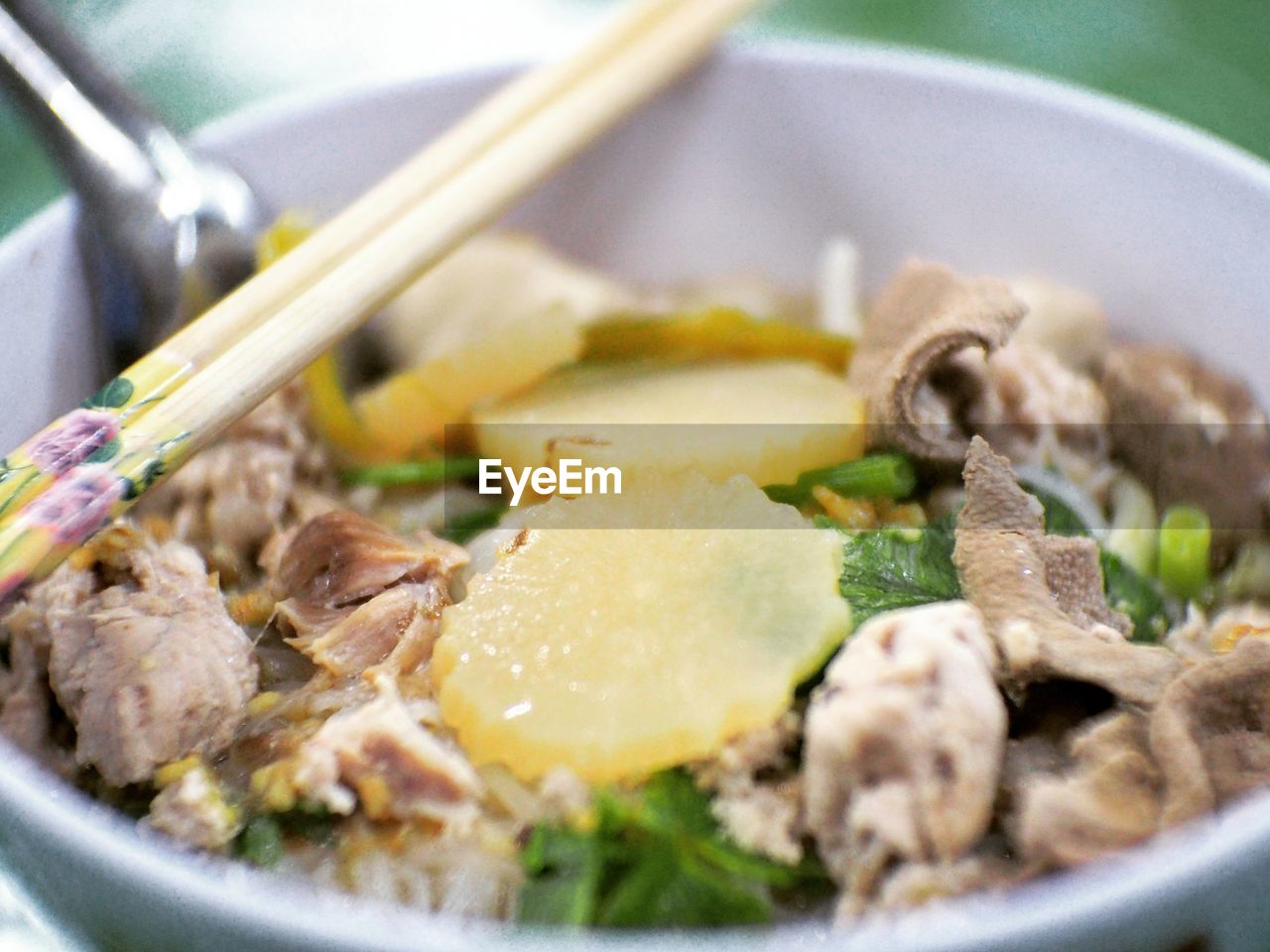 Close-up of food in bowl