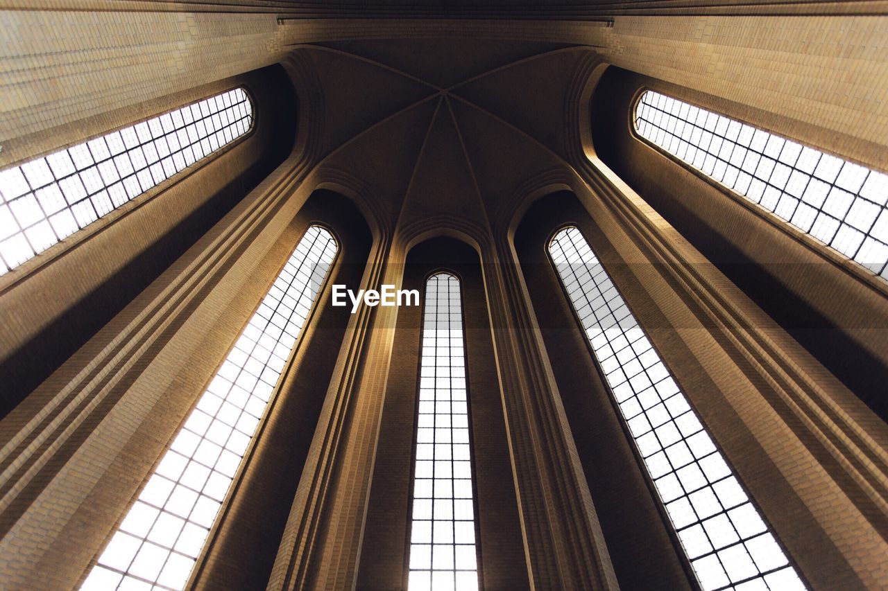 Low angle view of dome ceiling