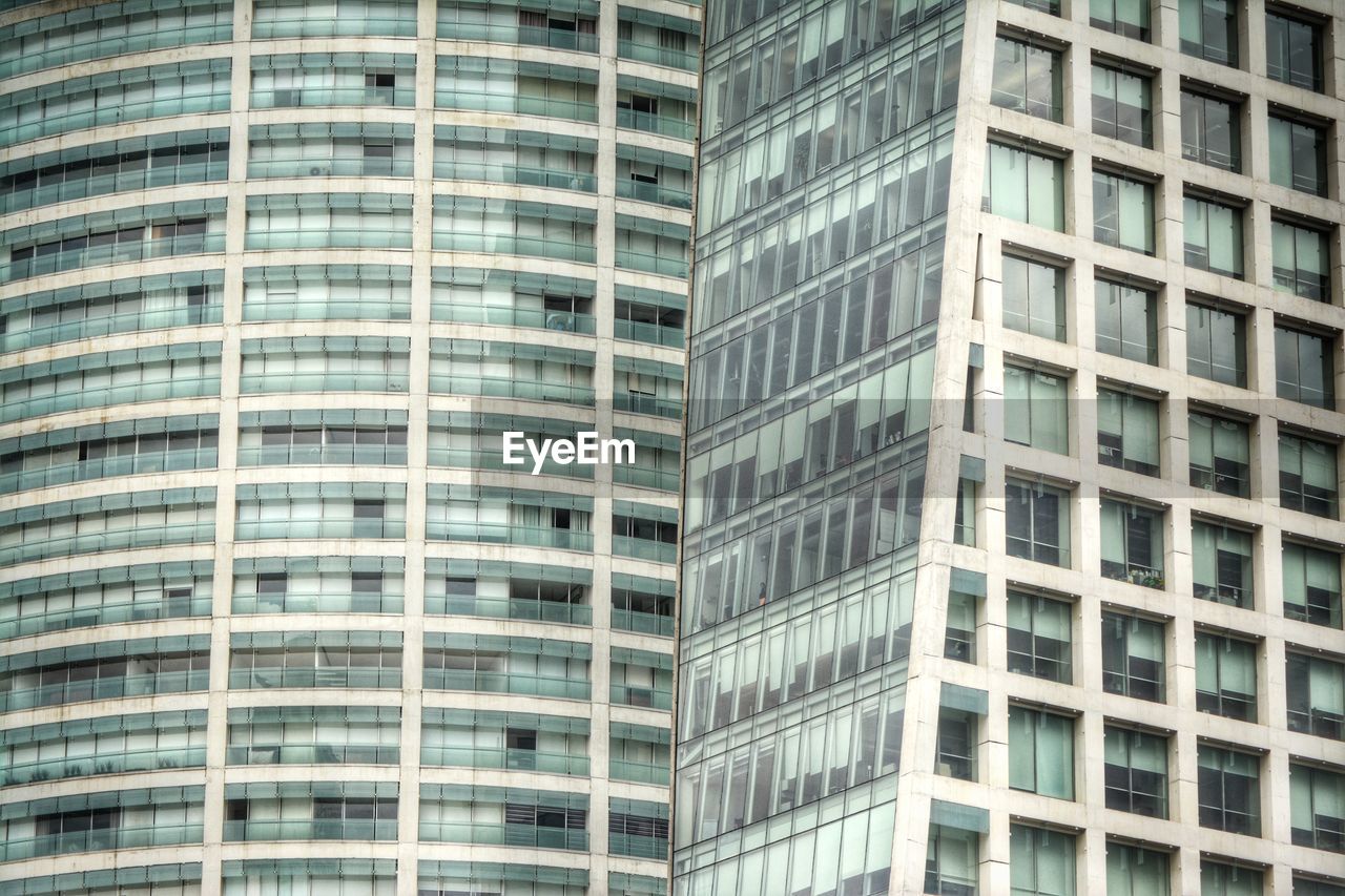 LOW ANGLE VIEW OF OFFICE BUILDINGS