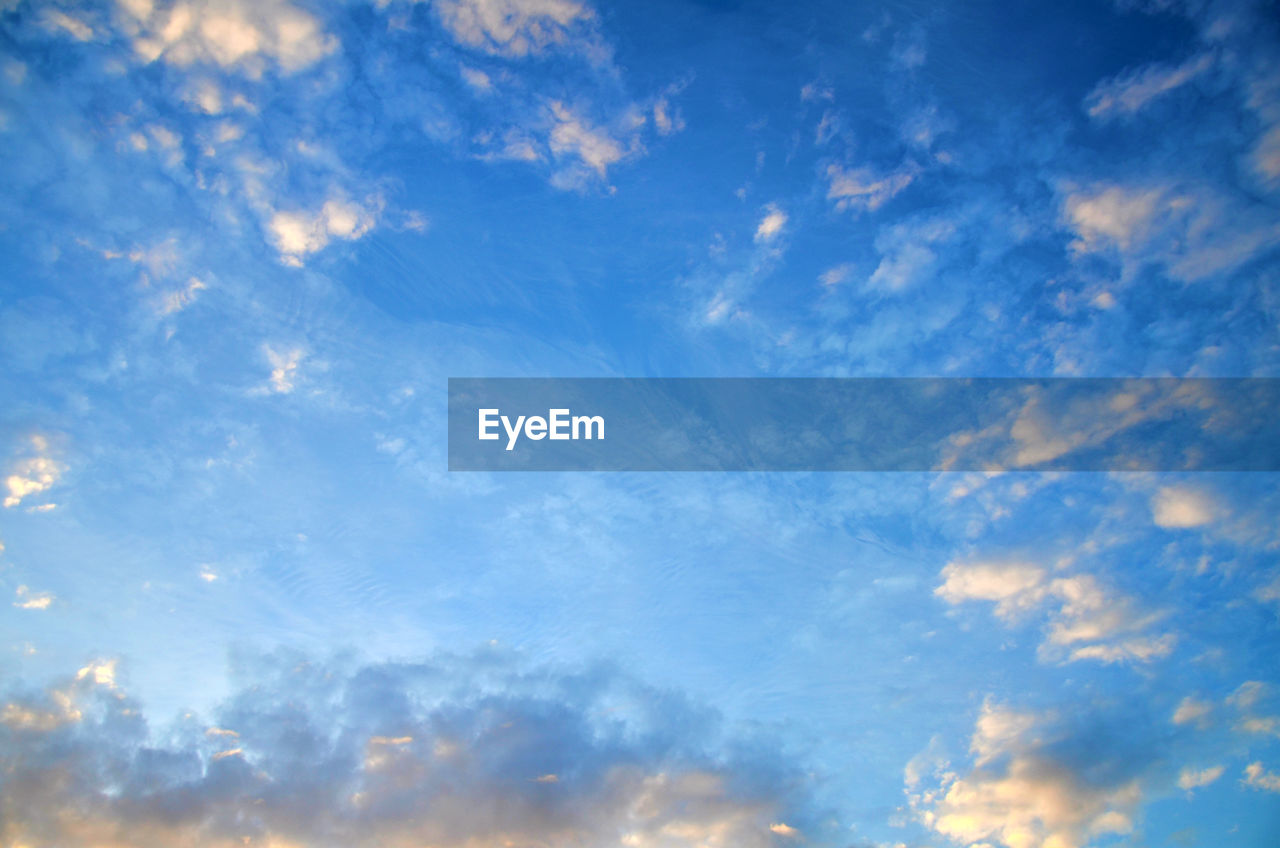 SCENIC VIEW OF CLOUDY SKY