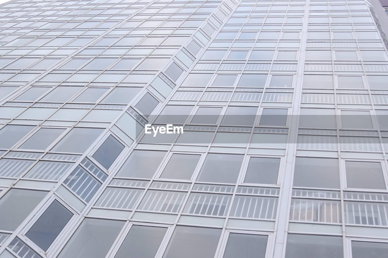 Low angle view of modern building