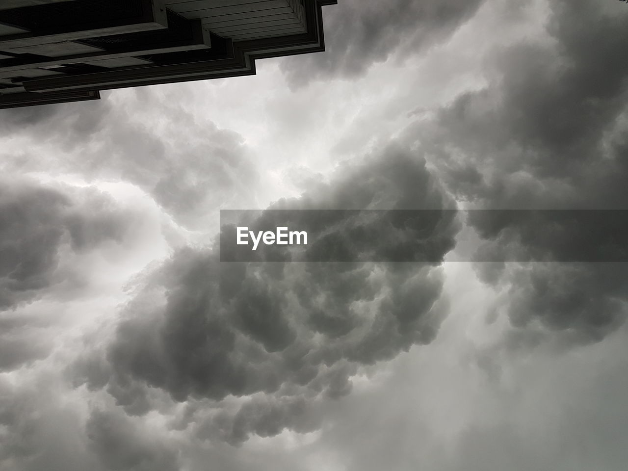 LOW ANGLE VIEW OF CLOUDS