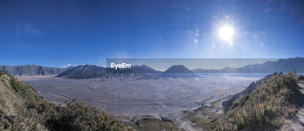 Panoramic view of landscape against sky