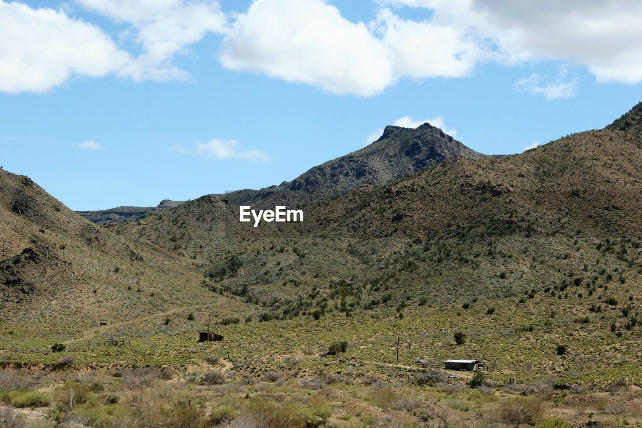 MOUNTAINS AGAINST SKY