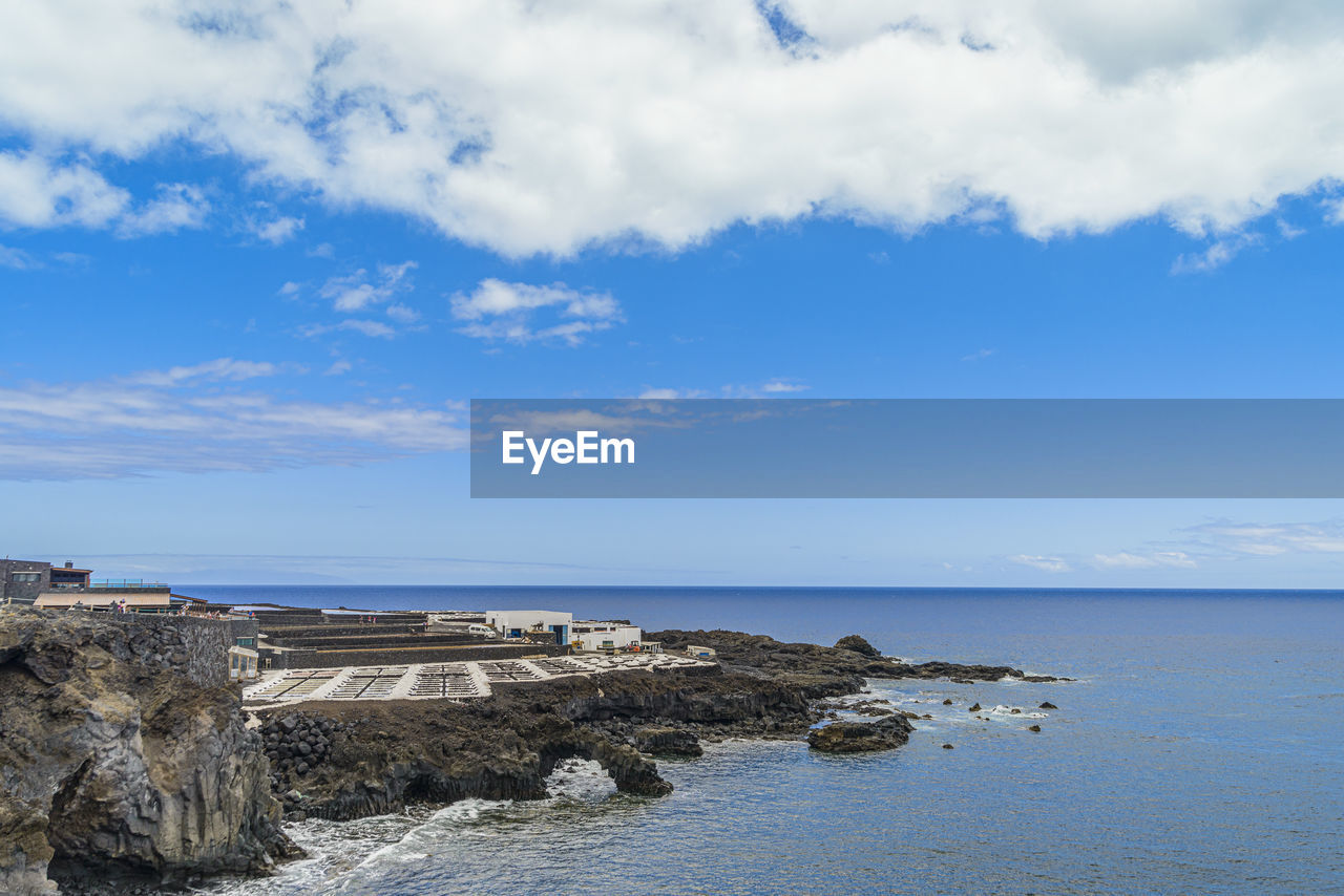 PANORAMIC VIEW OF SEA AGAINST SKY