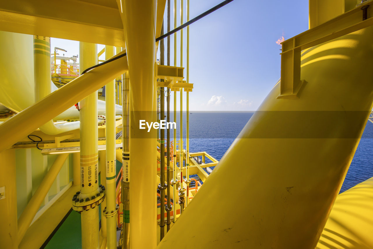 A structure onboard offshore production platform