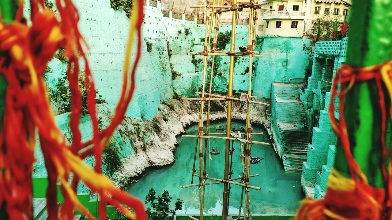 Scaffolding at ajmer sharif dargah