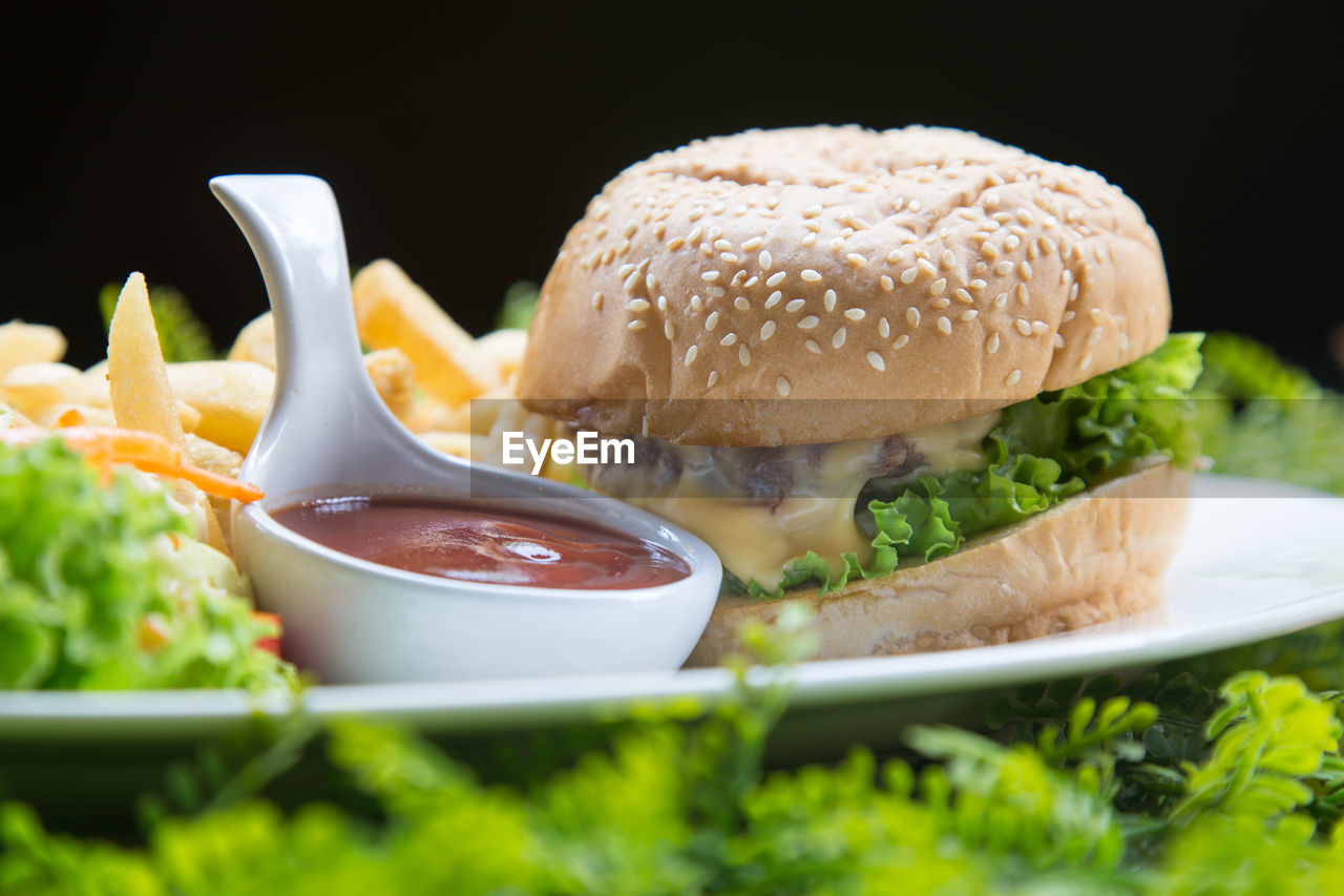 CLOSE-UP OF FOOD IN BOWL