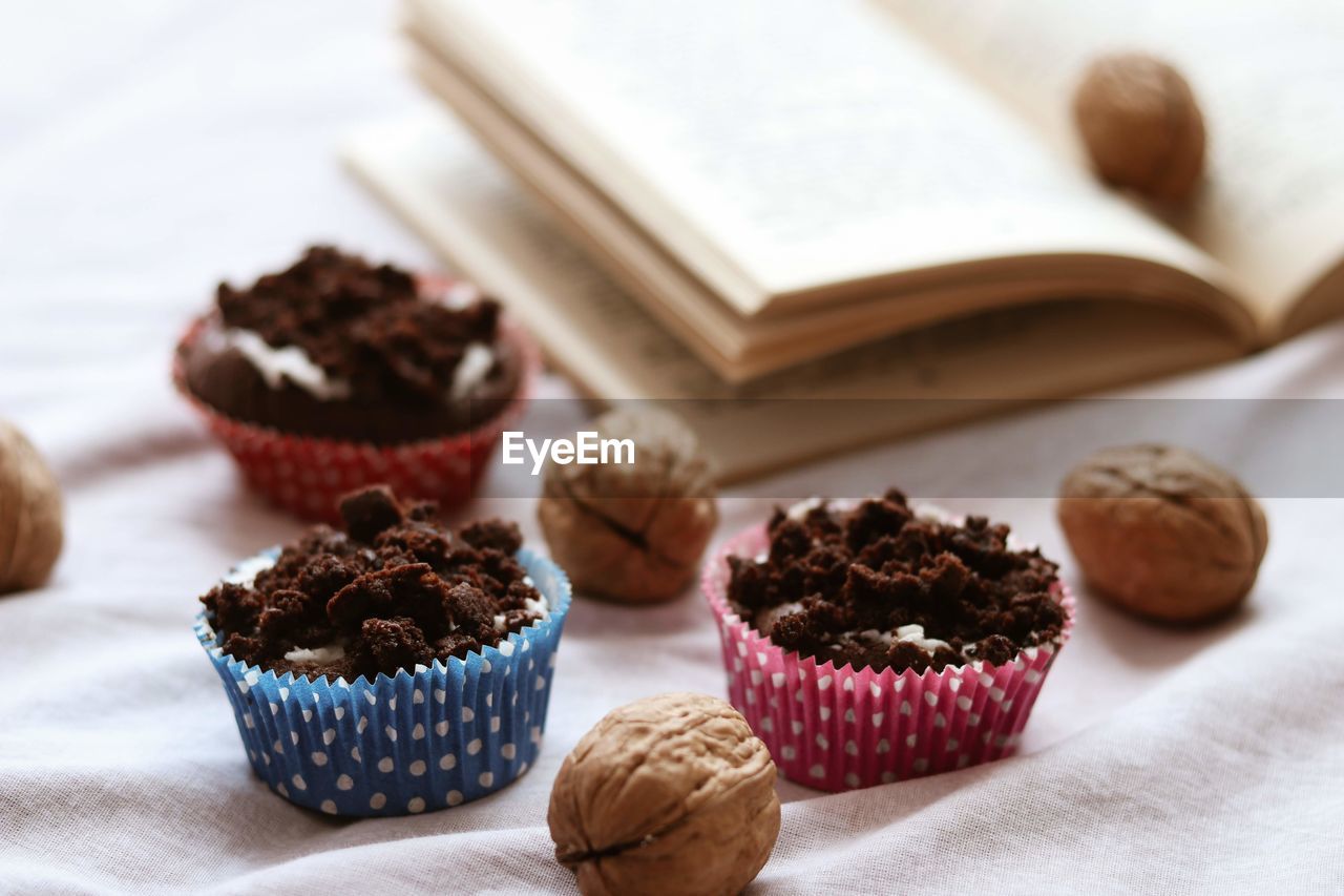 CLOSE-UP OF CHOCOLATE CAKE