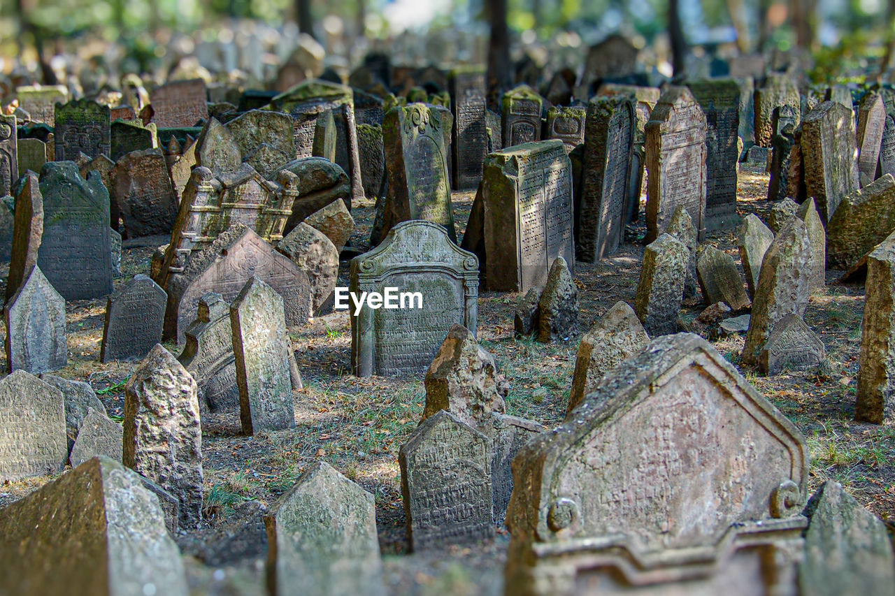 VIEW OF CEMETERY