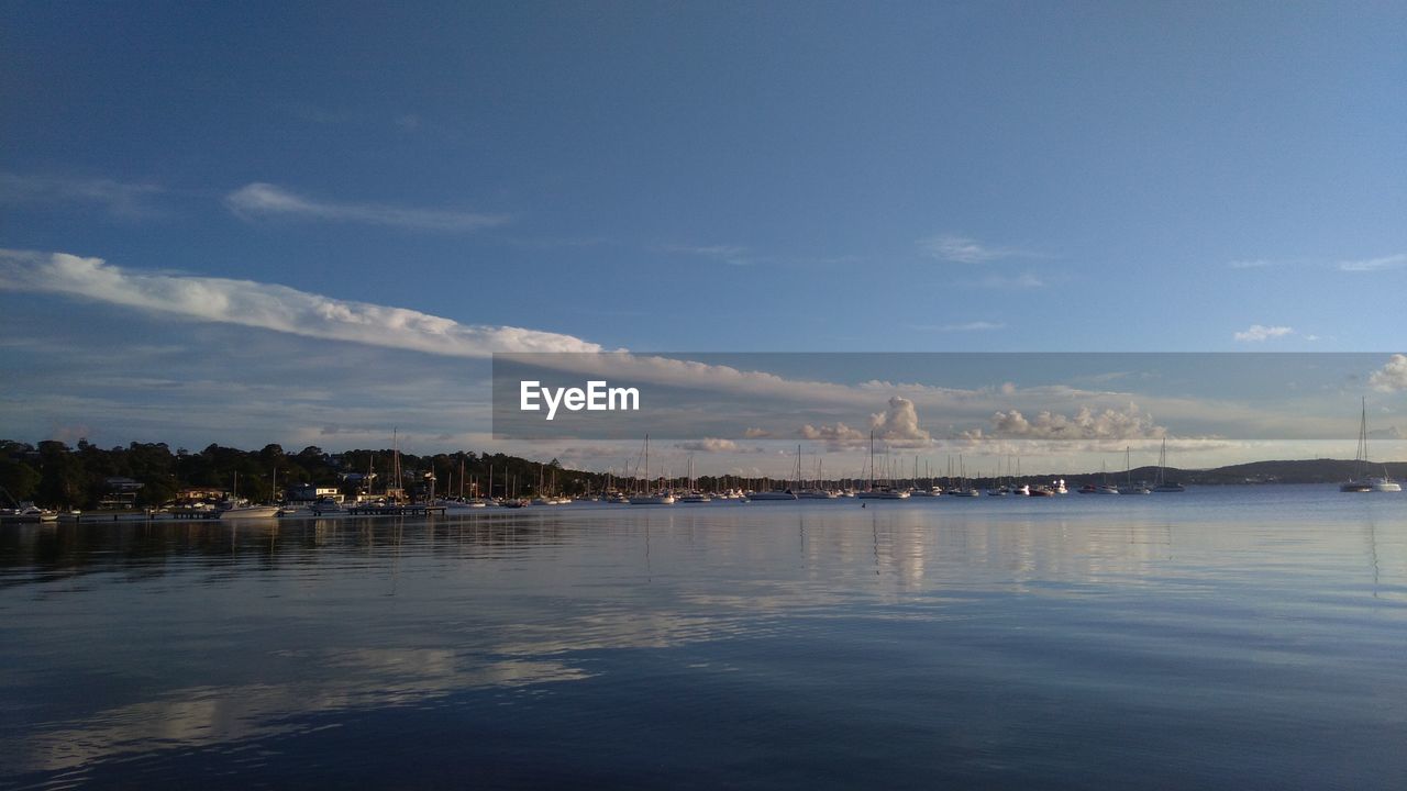 PANORAMIC VIEW OF SEA AGAINST SKY