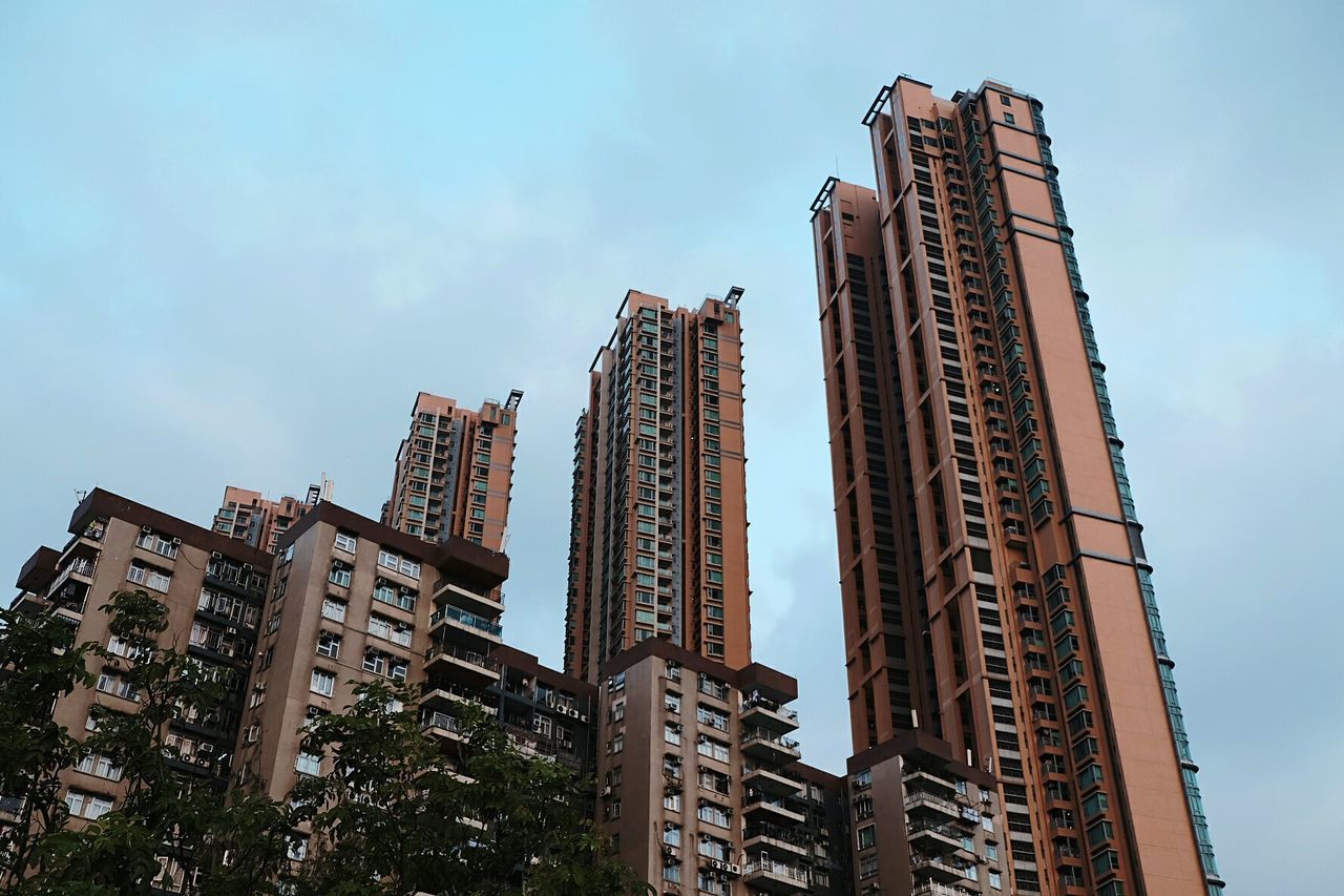 Low angle view of buildings