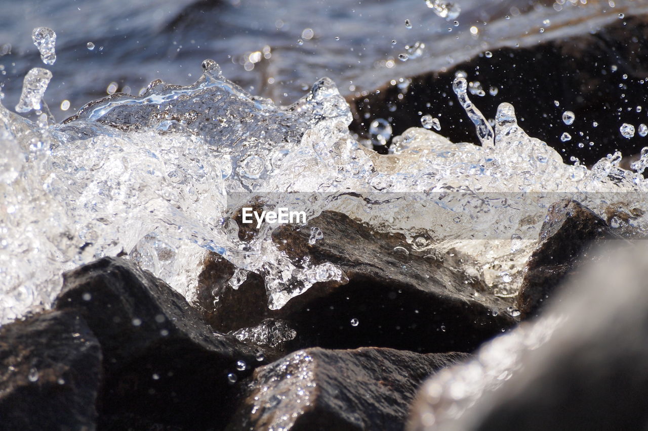 CLOSE-UP OF WATER IN SHALLOW