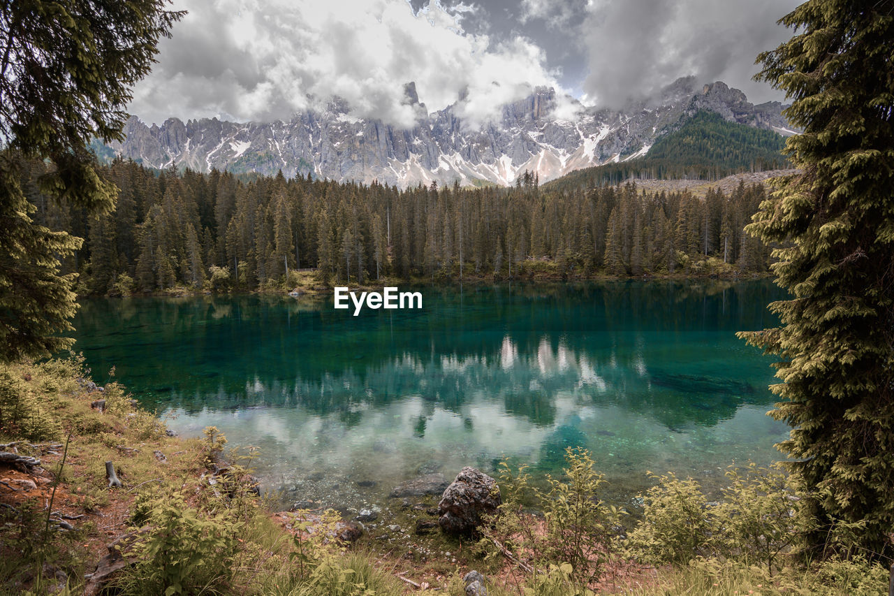 What a fantastic view on this alp lake