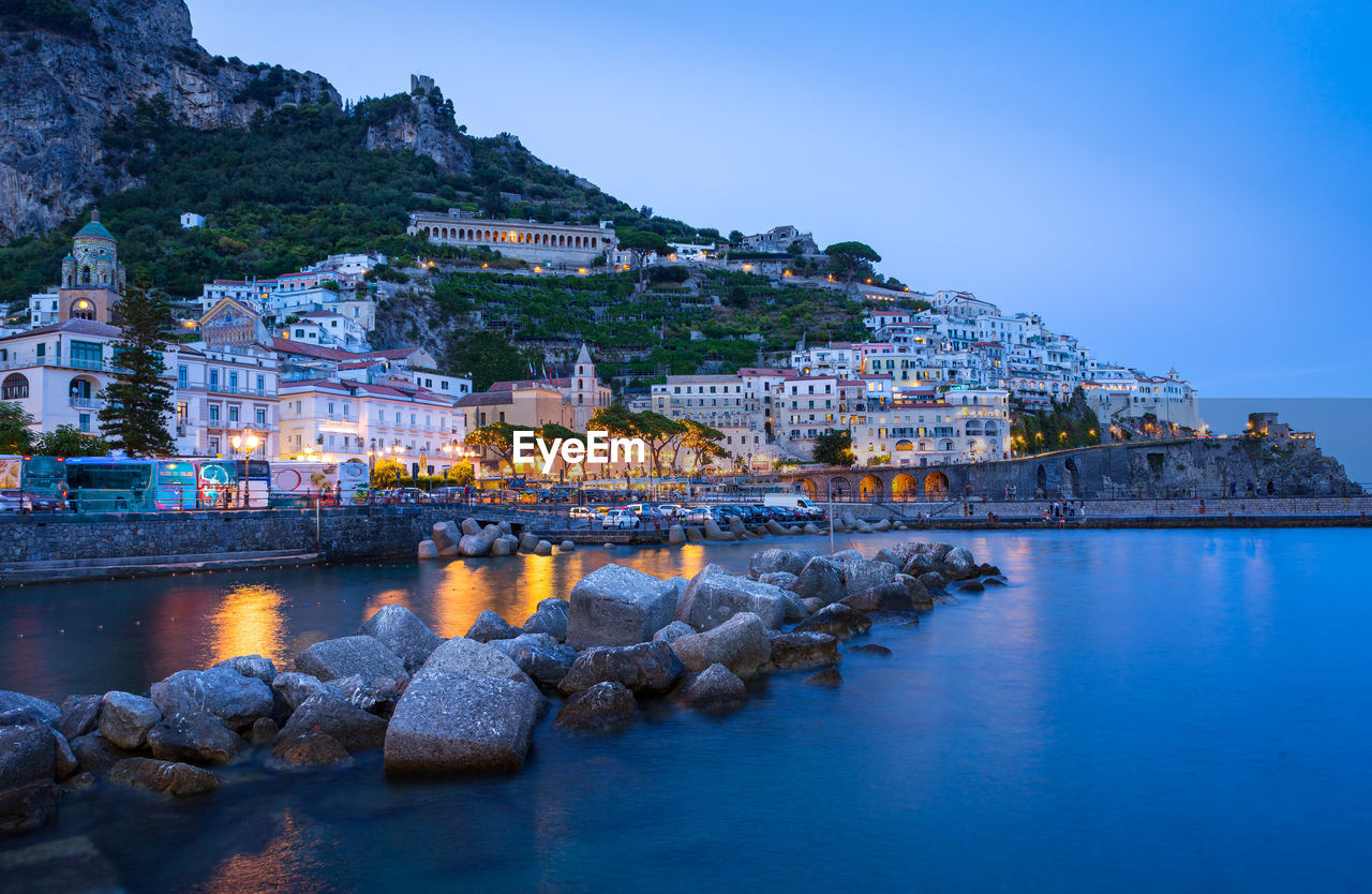 Amalfi by night