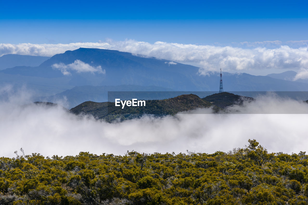 Piton des neiges at reunion island