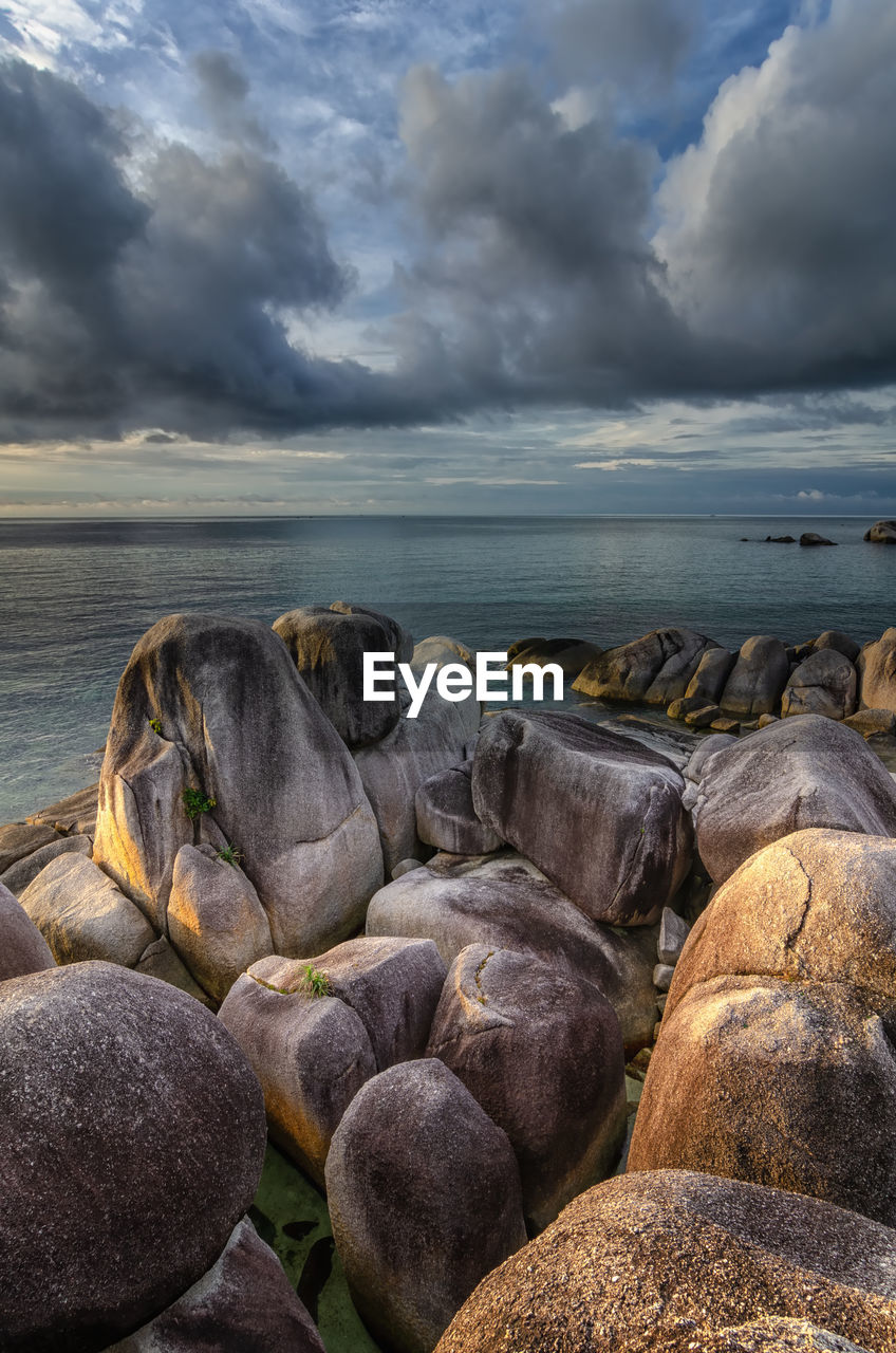 SCENIC VIEW OF SEA SHORE