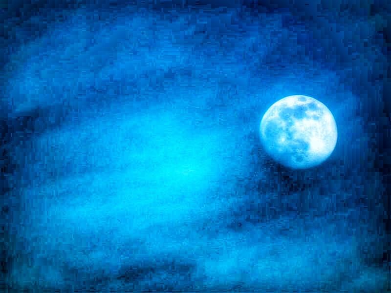 MOON IN SKY AT NIGHT