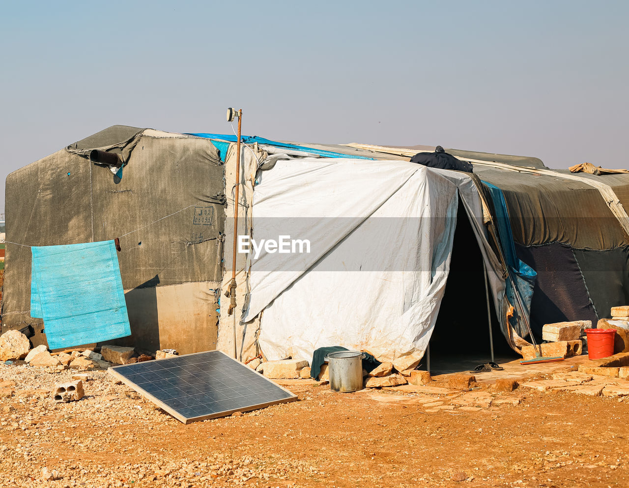 Difficult conditions in which refugees live, which caused the spread of cholera in northern syria