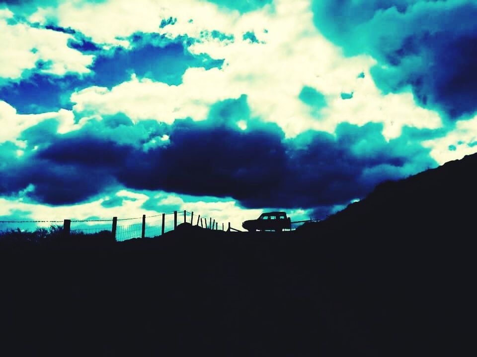 LOW ANGLE VIEW OF STORM CLOUDS