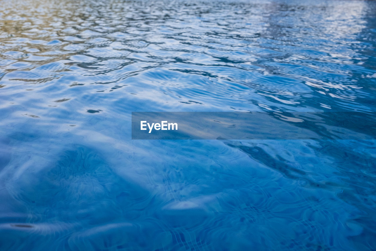 FULL FRAME SHOT OF RIPPLED WATER