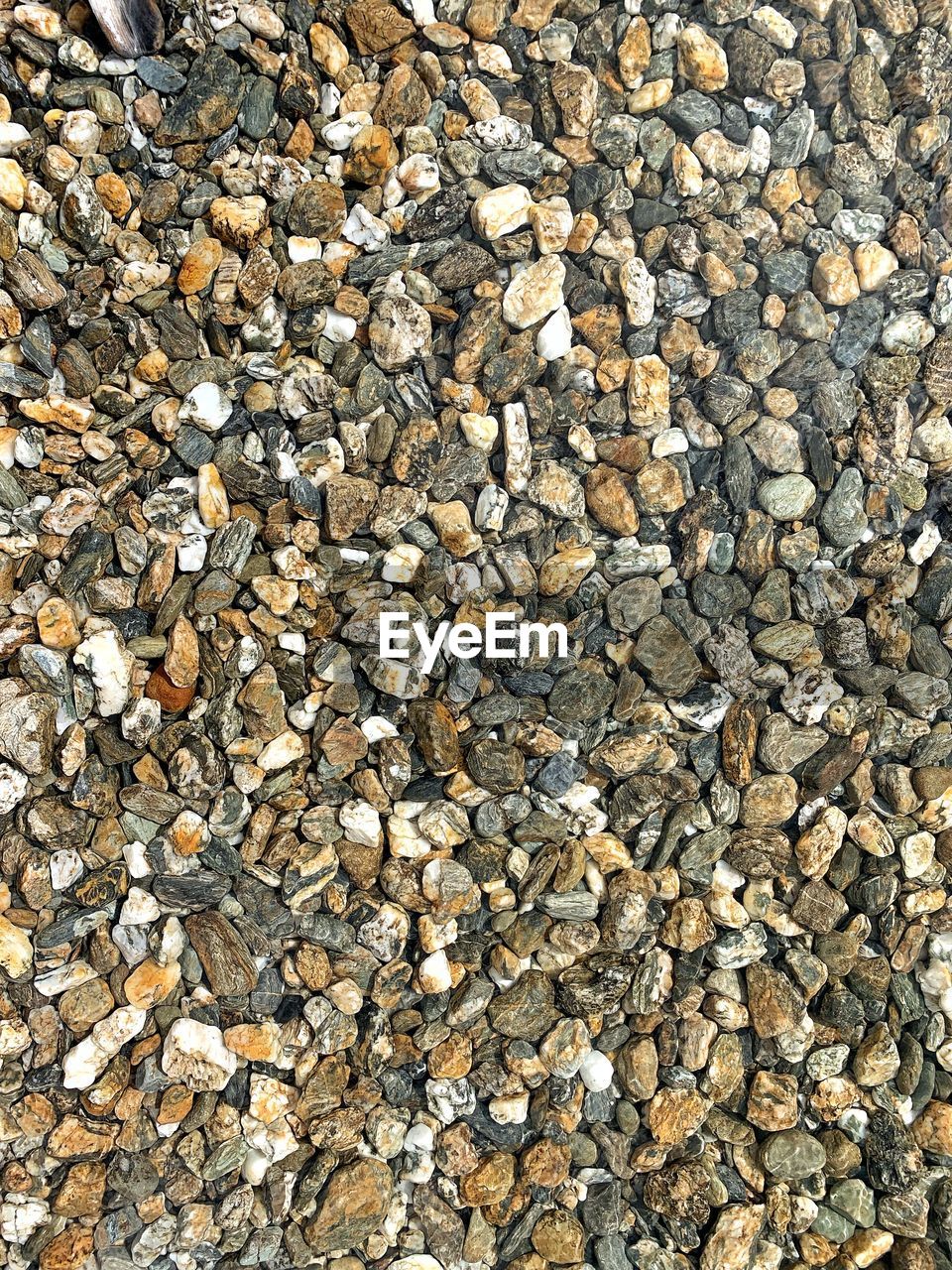 Full frame shot of pebbles