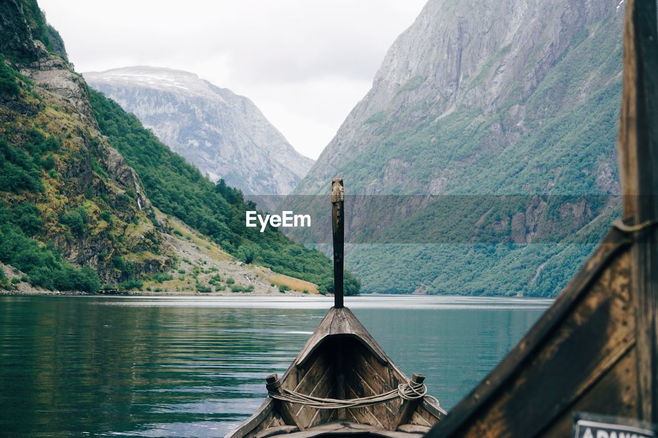 Viking ship at gudvangen