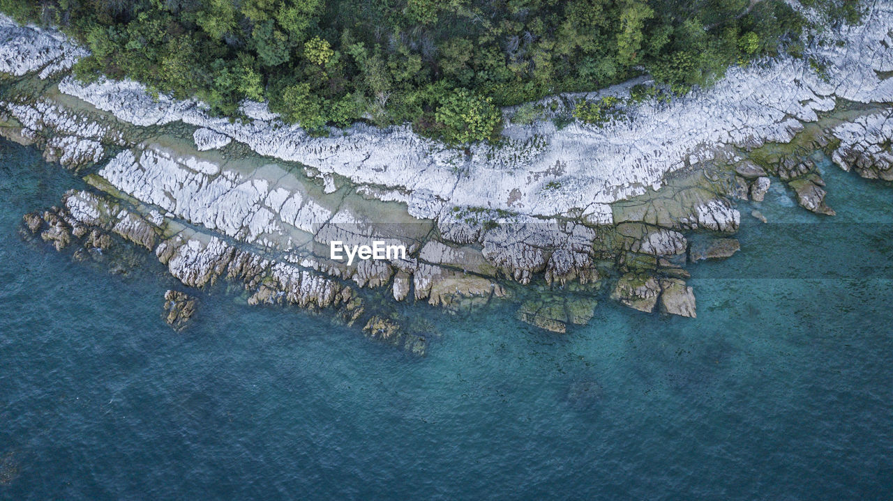 Drone view of beach