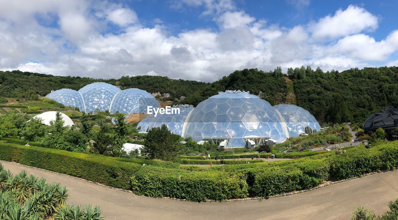 PANORAMIC VIEW OF FIELD AGAINST SKY