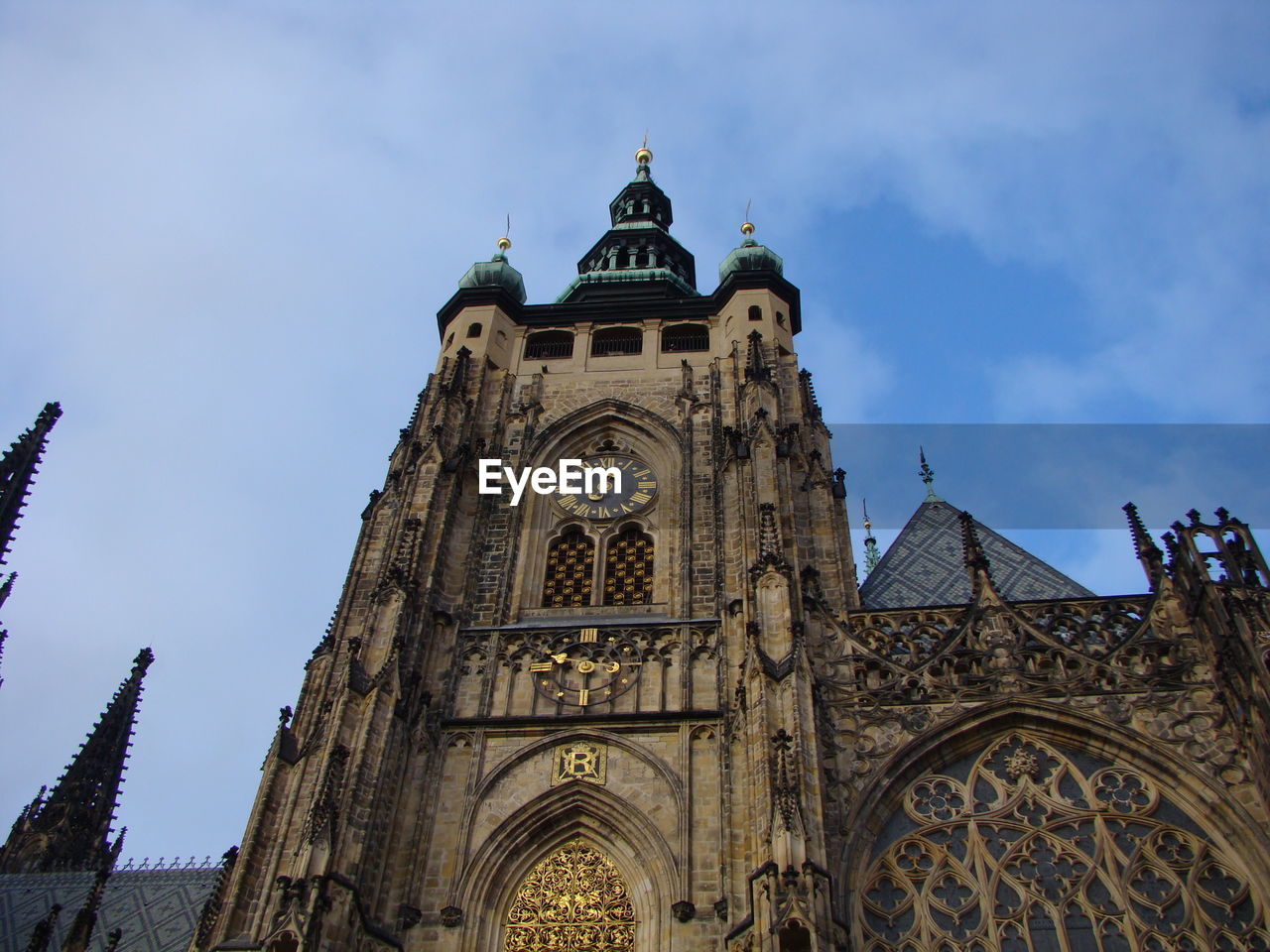 Low angle view of cathedral against sky