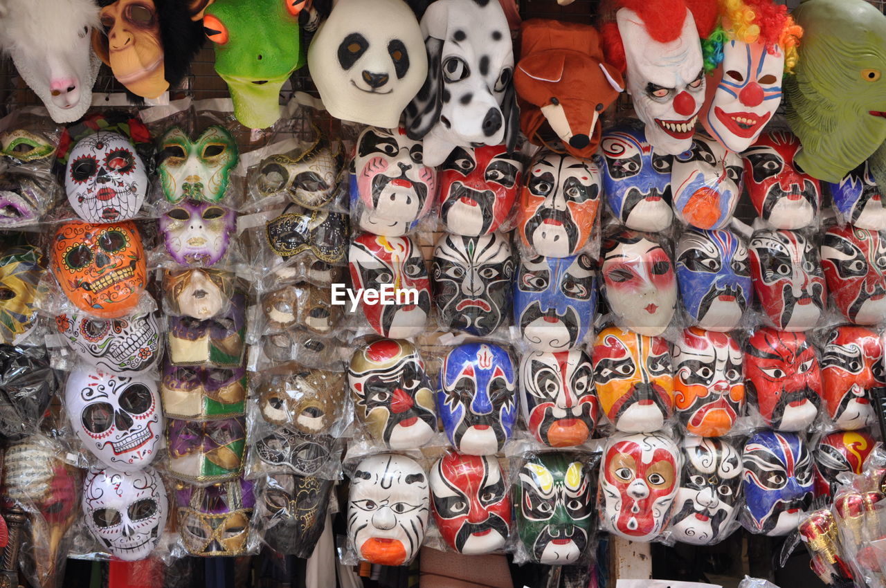 FULL FRAME SHOT OF COLORFUL CANDIES FOR SALE