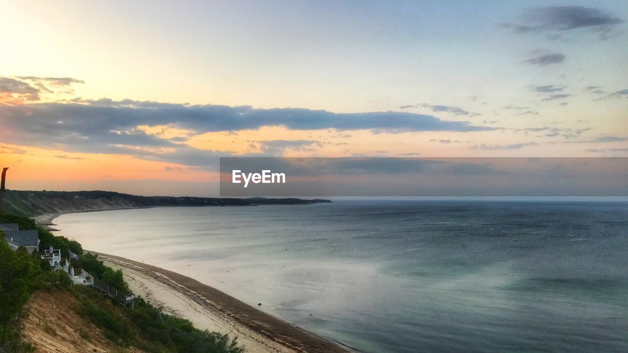 PANORAMIC VIEW OF SEA AGAINST SKY