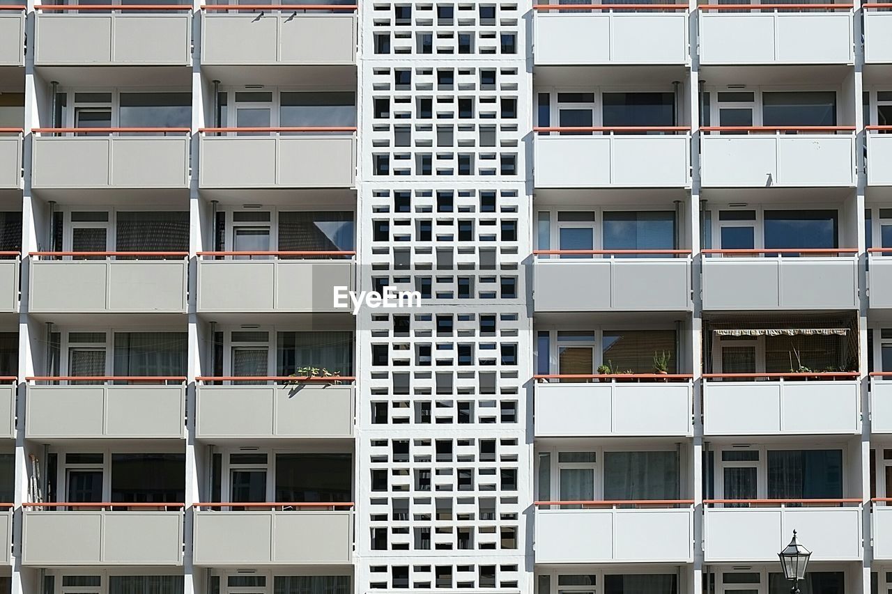 Full frame shot of residential building