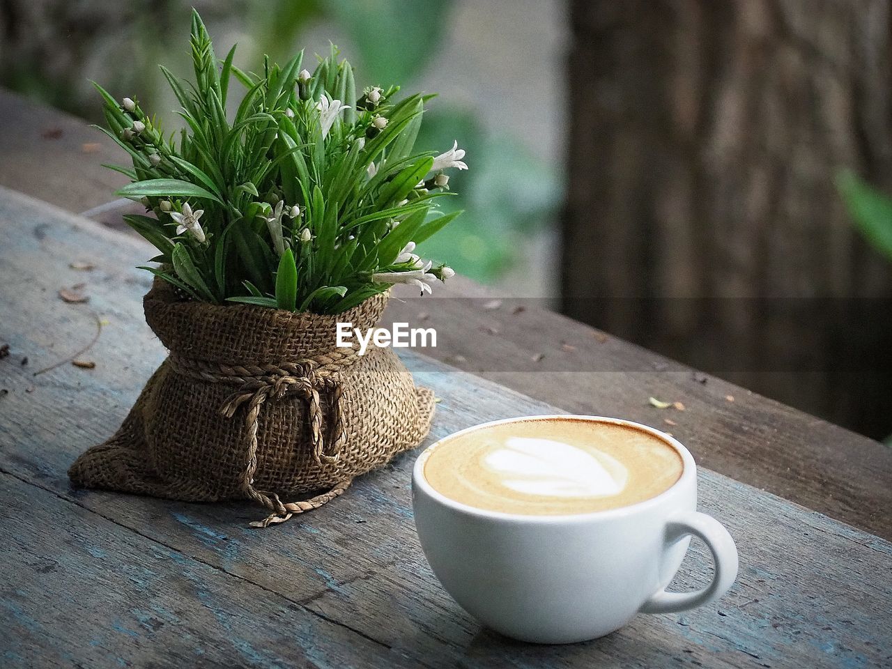 Close-up of coffee on table