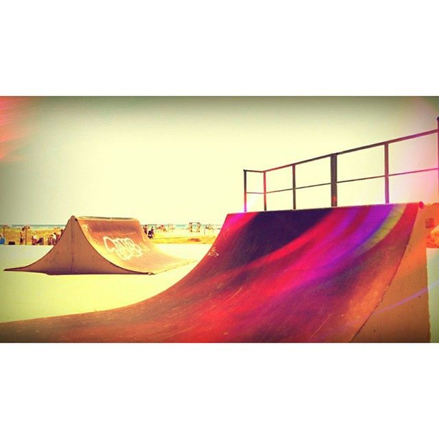 auto post production filter, no people, day, outdoors, skateboard park, nature