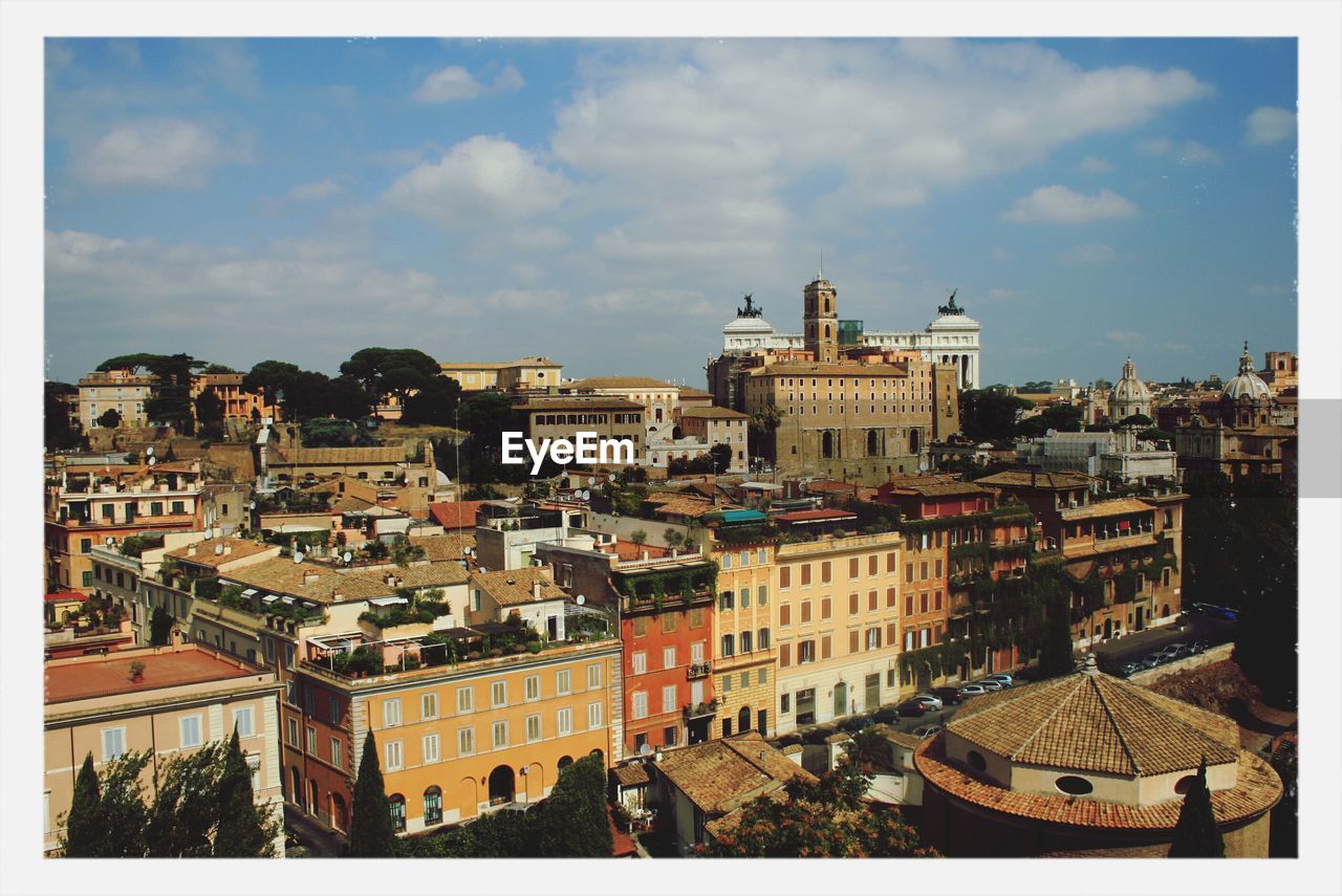 AERIAL VIEW OF CITYSCAPE