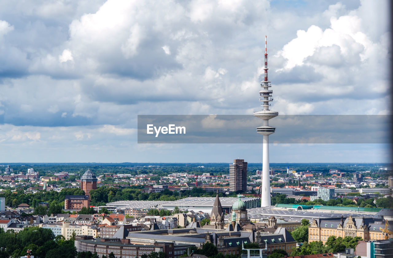 COMMUNICATIONS TOWER IN CITY