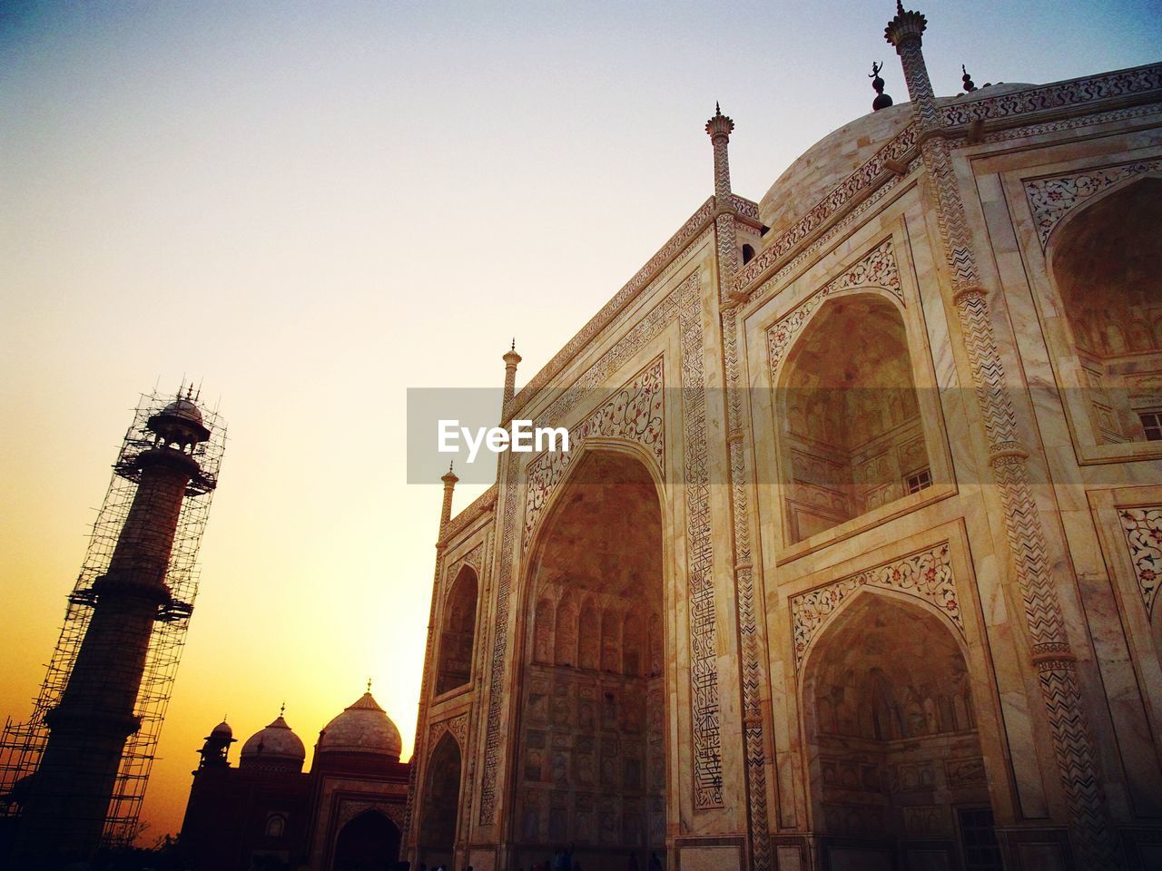 LOW ANGLE VIEW OF TEMPLE