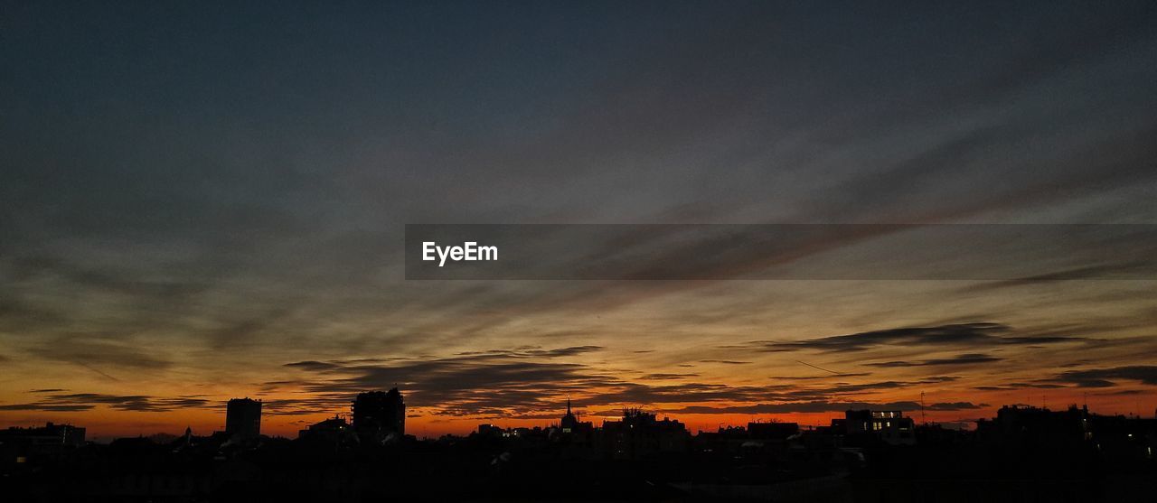 SILHOUETTE OF TREES AGAINST SKY