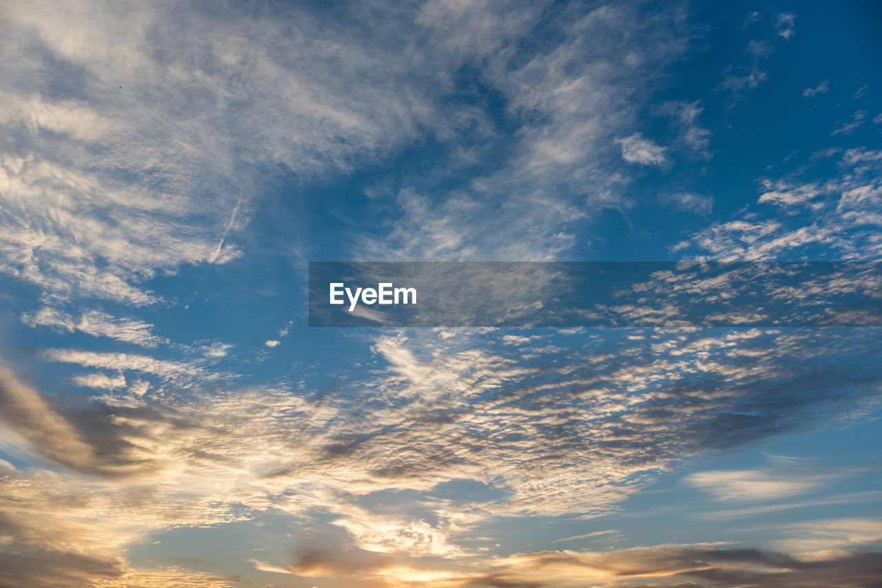 Clouds and blue sky