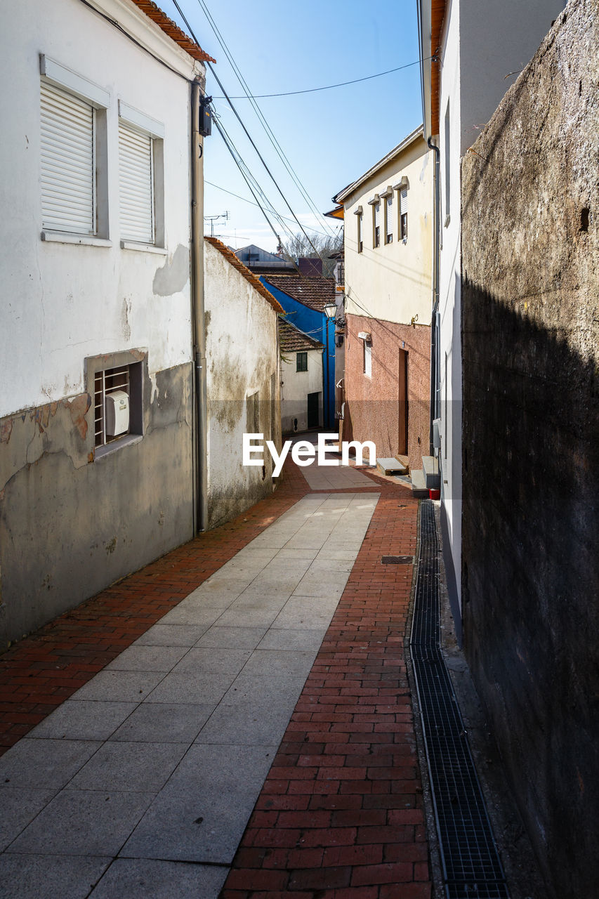 Street amidst buildings in city