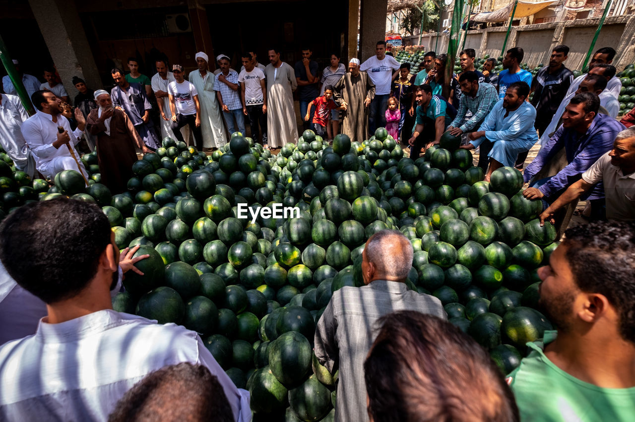 Watermelon market place