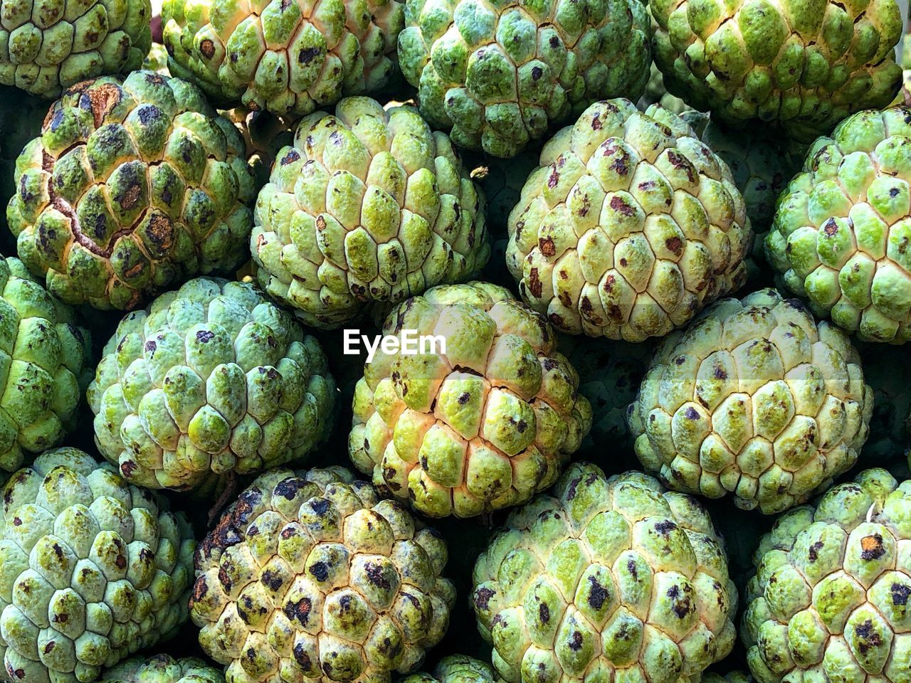 Full frame shot of fruits for sale in market