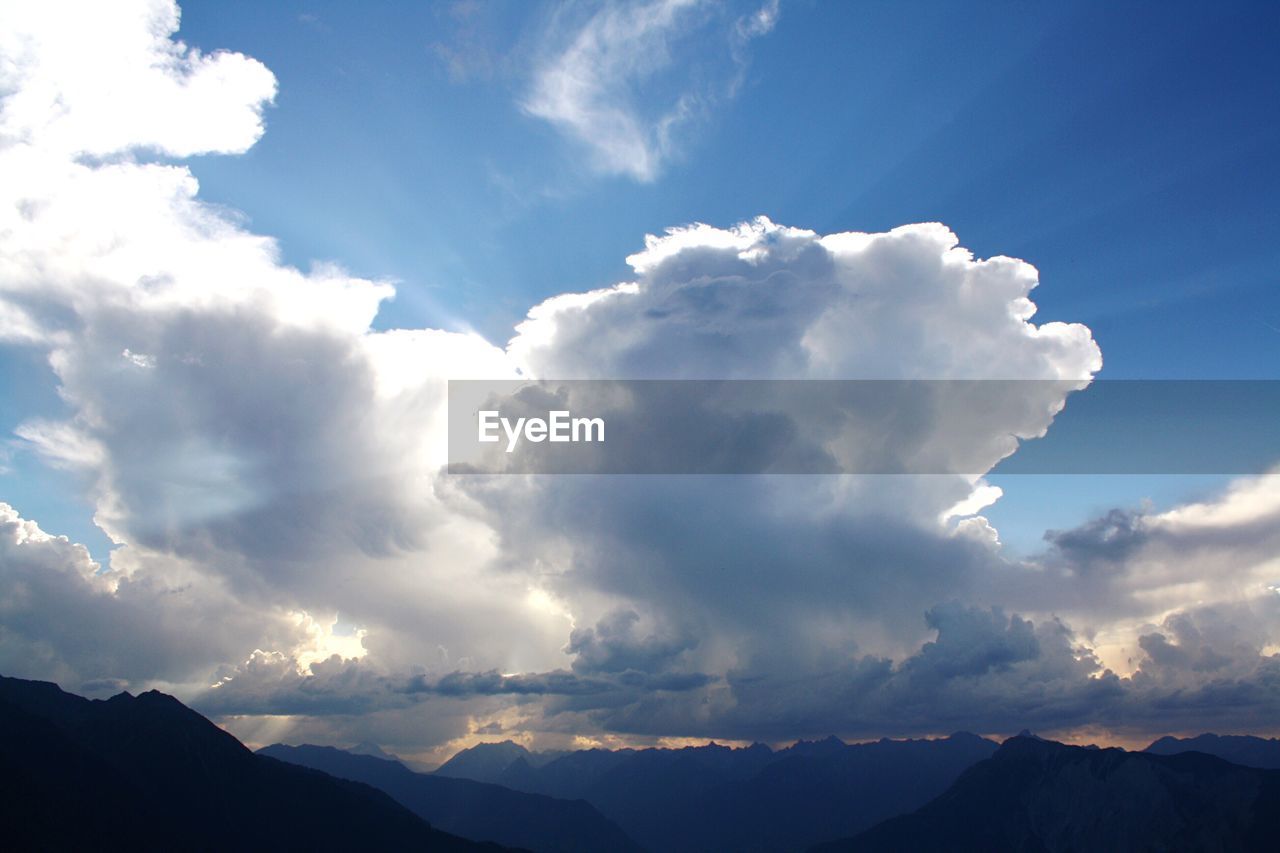 LOW ANGLE VIEW OF SKY AND CLOUDS