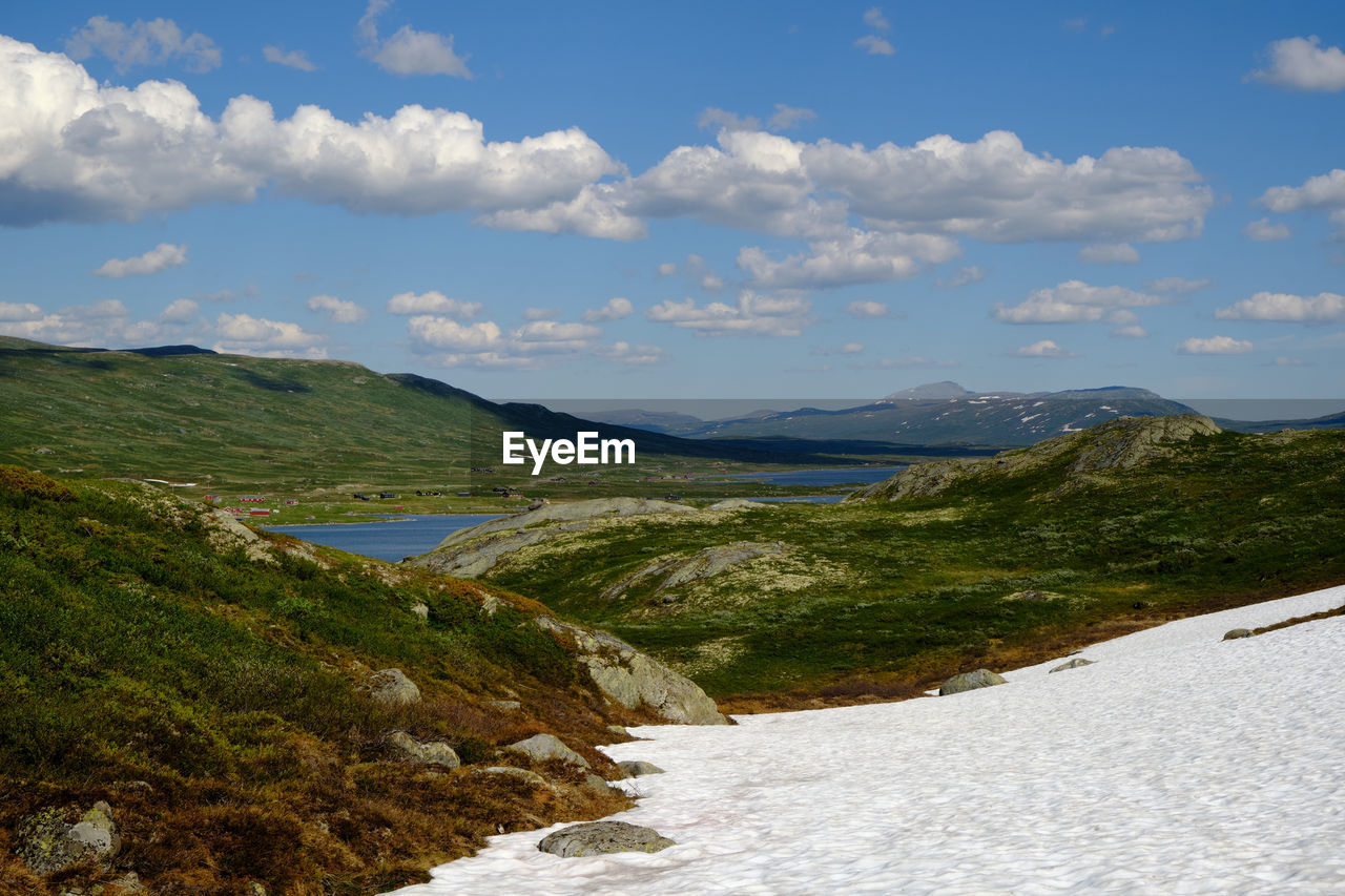 SCENIC VIEW OF ROAD AMIDST LANDSCAPE AGAINST SKY