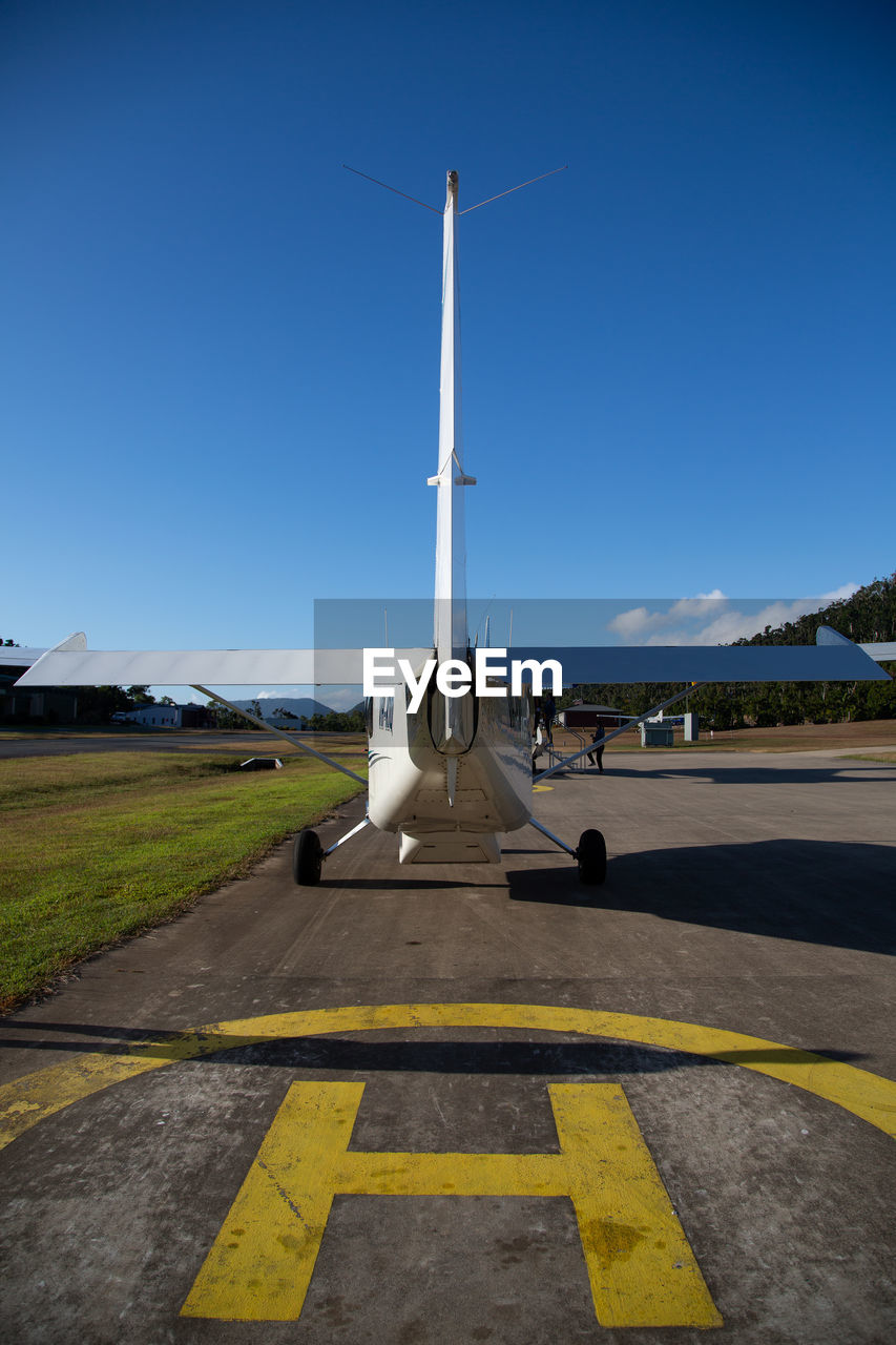 VIEW OF AIRPORT RUNWAY