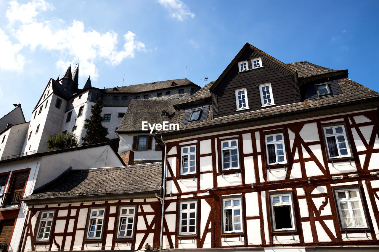 low angle view of old building