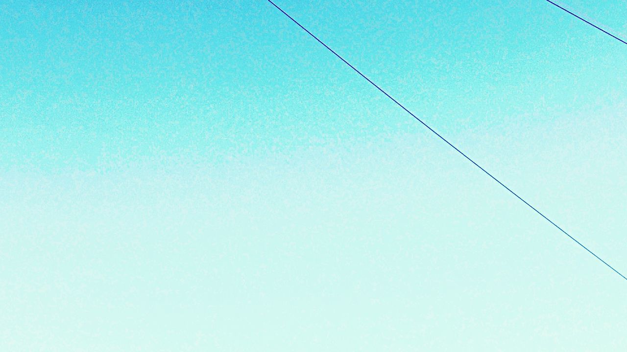 LOW ANGLE VIEW OF CABLES AGAINST BLUE SKY