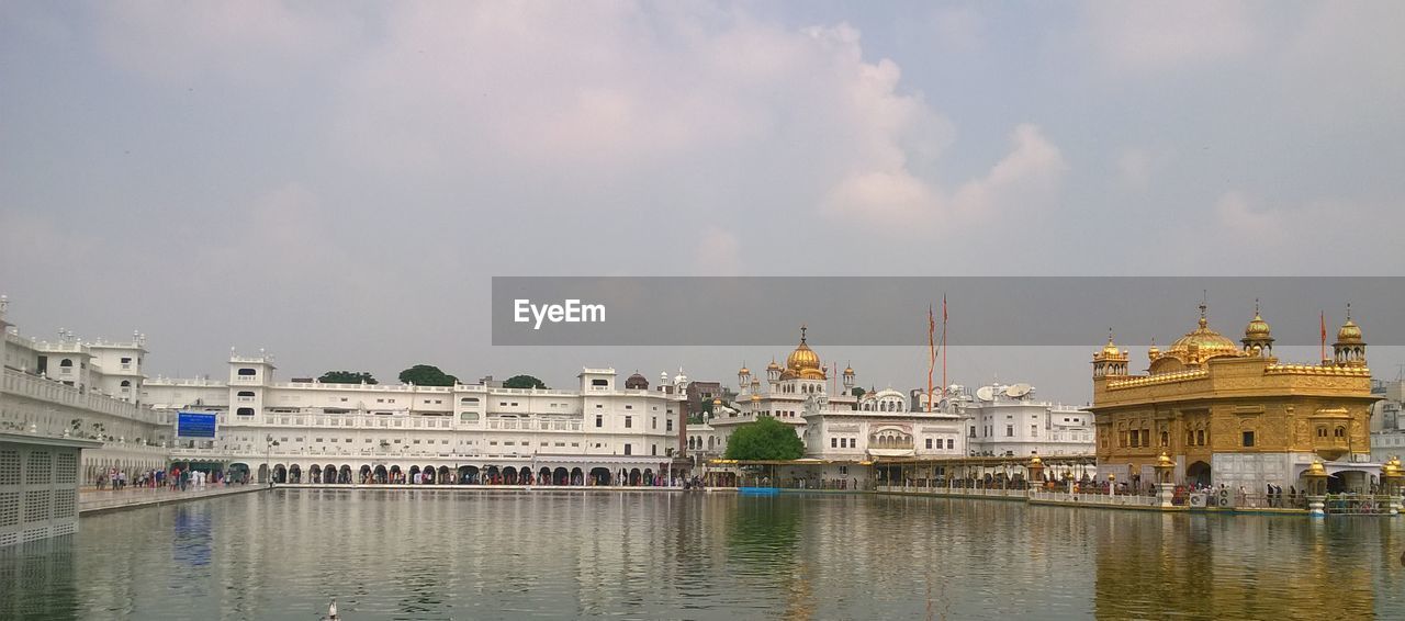 Golden temple is the most sacred and religious place of the sikhs